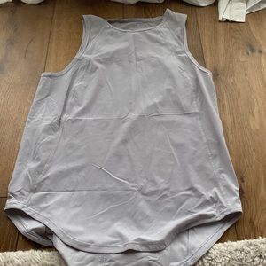 Size 4 beige lululemon tank